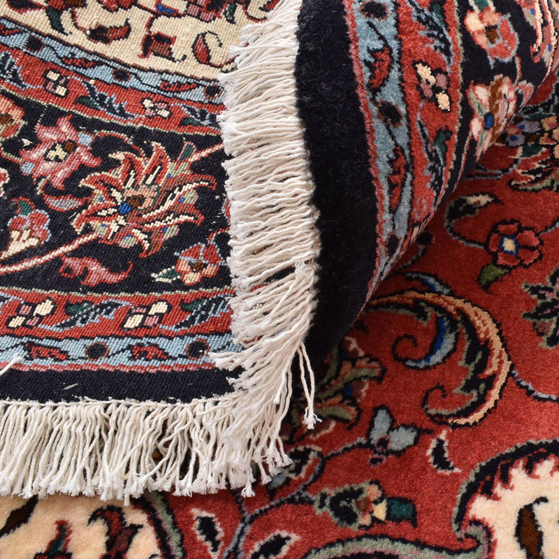 Persisk matta - Bijar runt  - 150 x 150 cm - röd