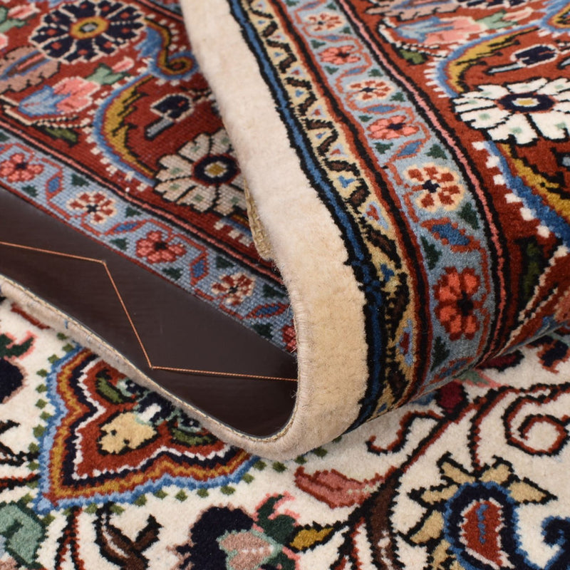 Persisk matta - Bijar - 209 x 139 cm - grädde