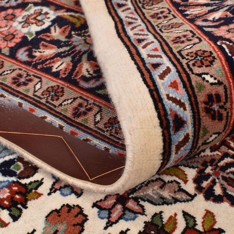 Persisk matta - Bijar - 206 x 146 cm - grädde