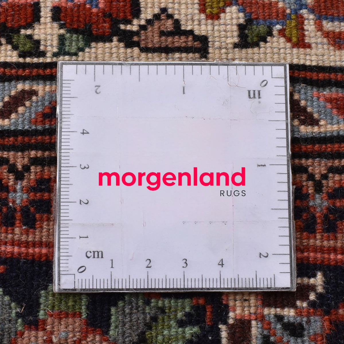 Persisk matta - Bijar - 206 x 146 cm - grädde