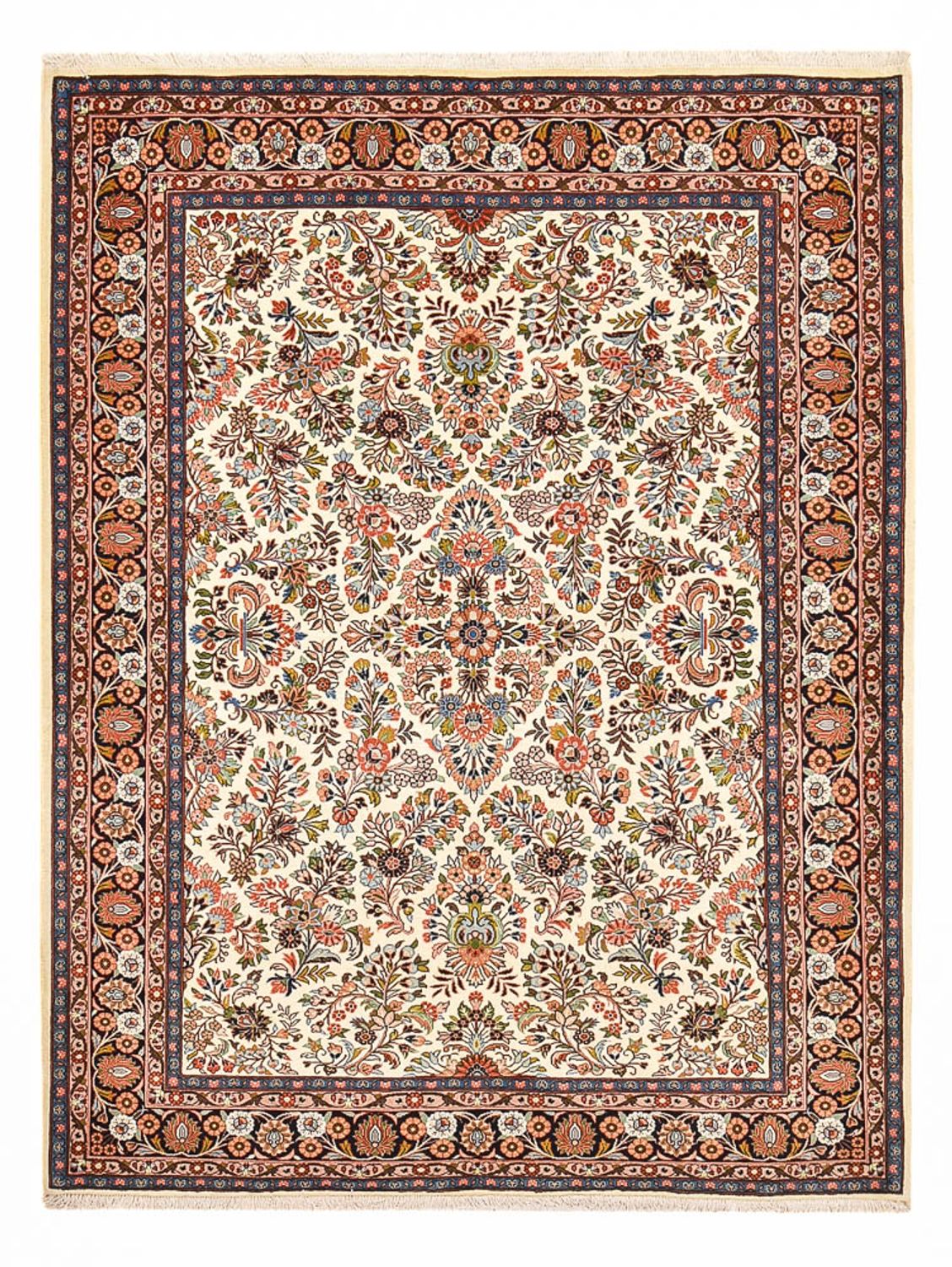 Persisk matta - Bijar - 237 x 181 cm - beige