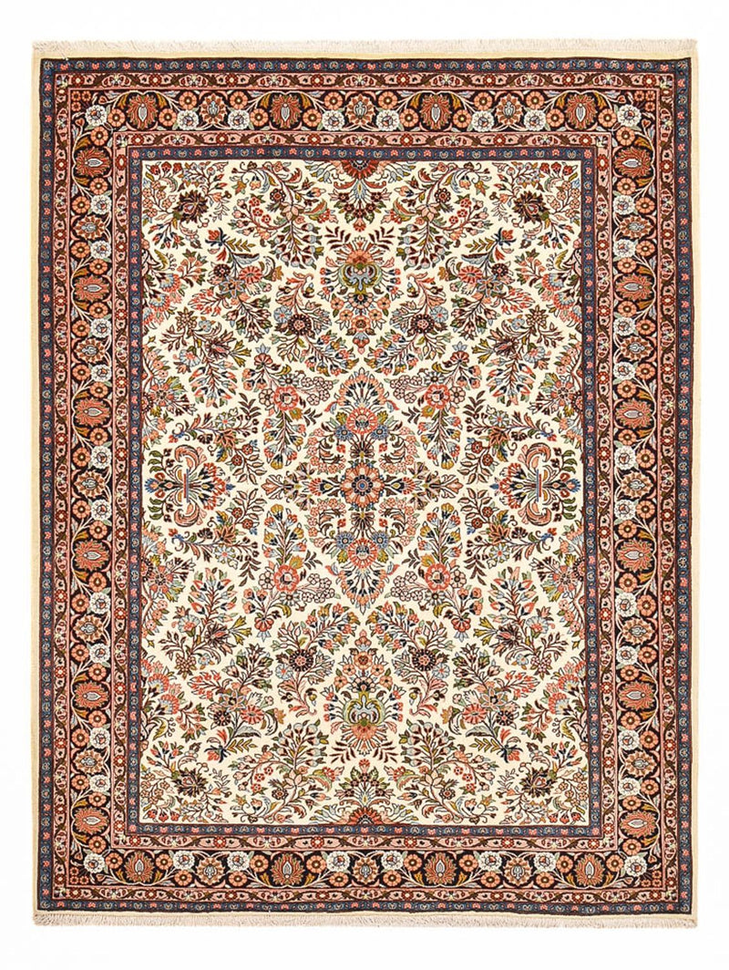 Persisk matta - Bijar - 237 x 181 cm - beige