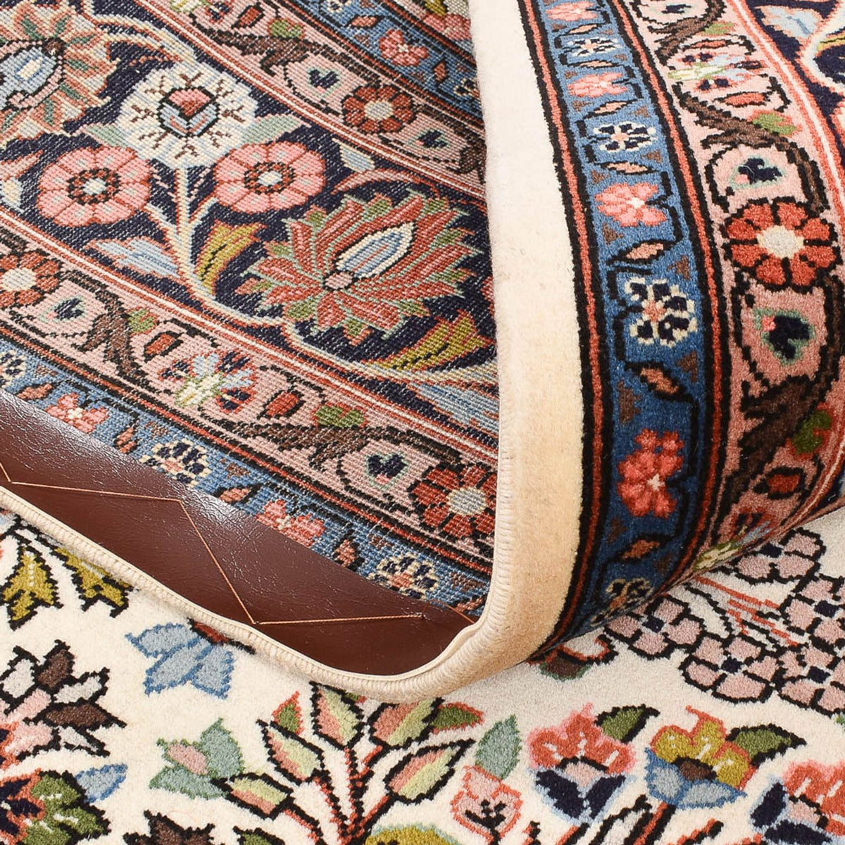 Persisk matta - Bijar - 237 x 181 cm - beige