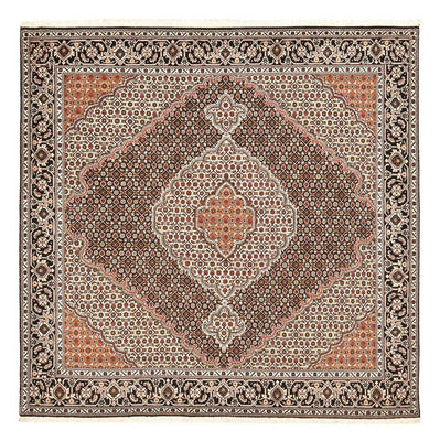 Persisk matta - Tabriz - Royal kvadrat  - 202 x 198 cm - brun
