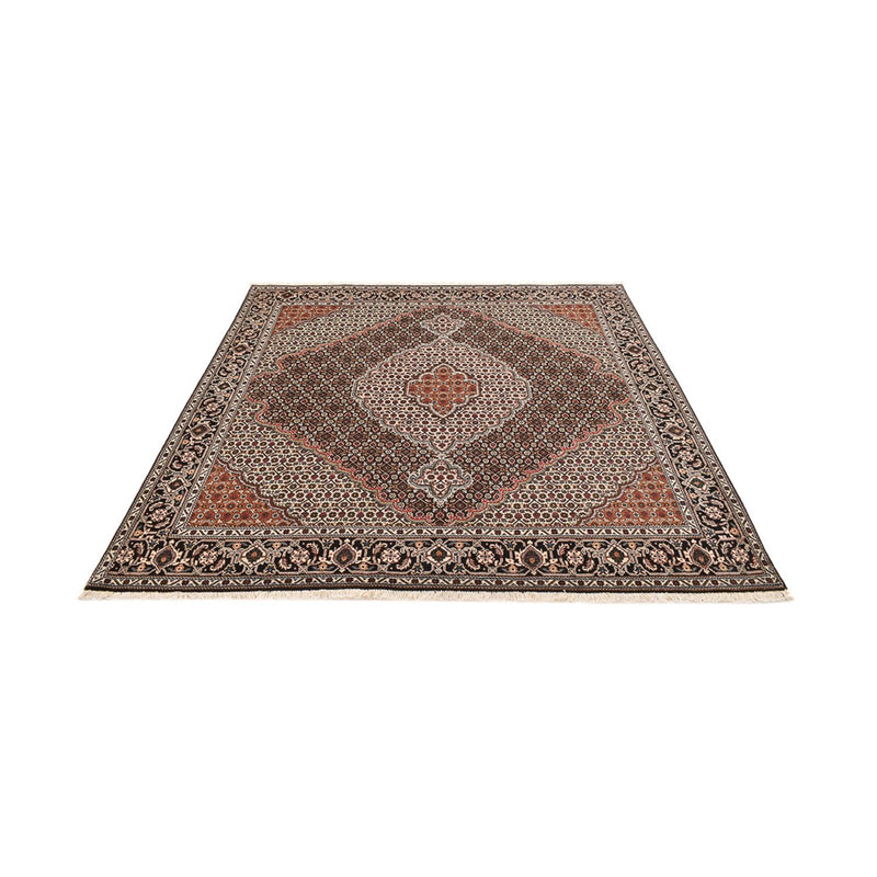 Persisk matta - Tabriz - Royal kvadrat  - 202 x 198 cm - brun