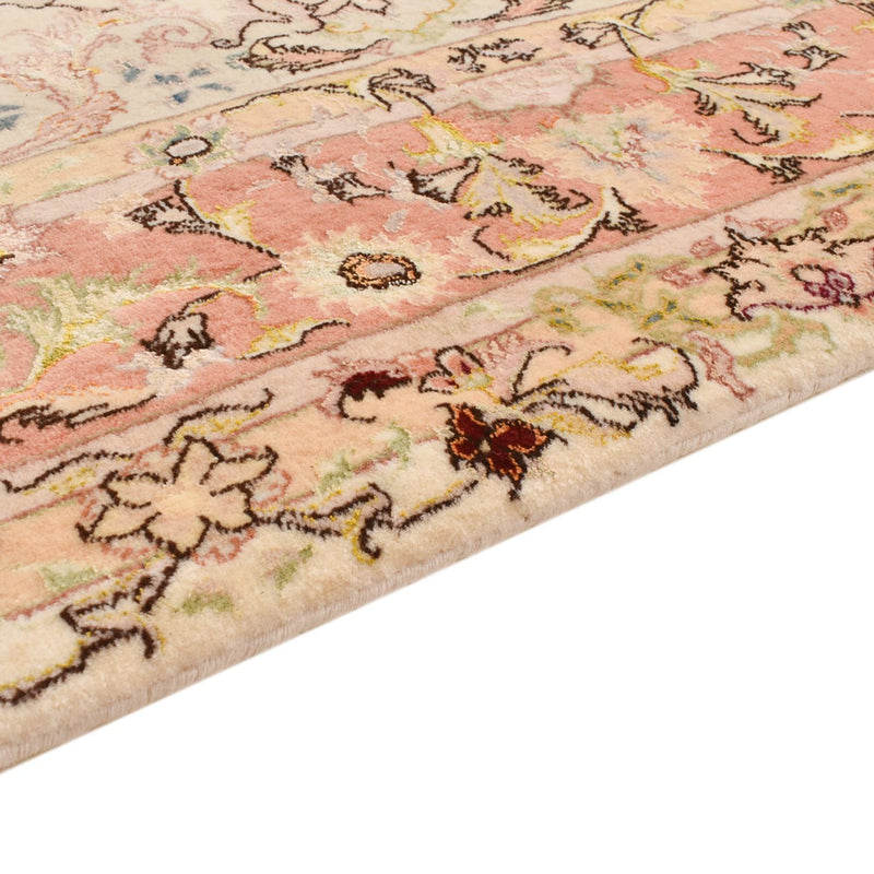 Persisk matta - Tabriz - Royal - 210 x 153 cm - ljusbeige