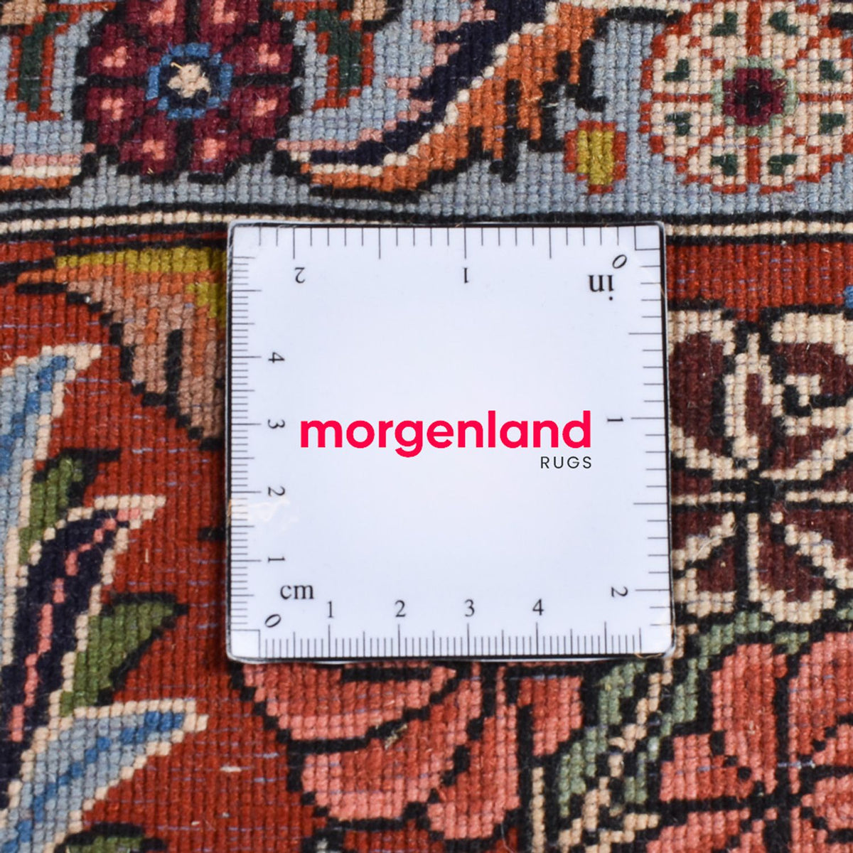 Persisk matta - Bijar - 298 x 199 cm - mörkblå