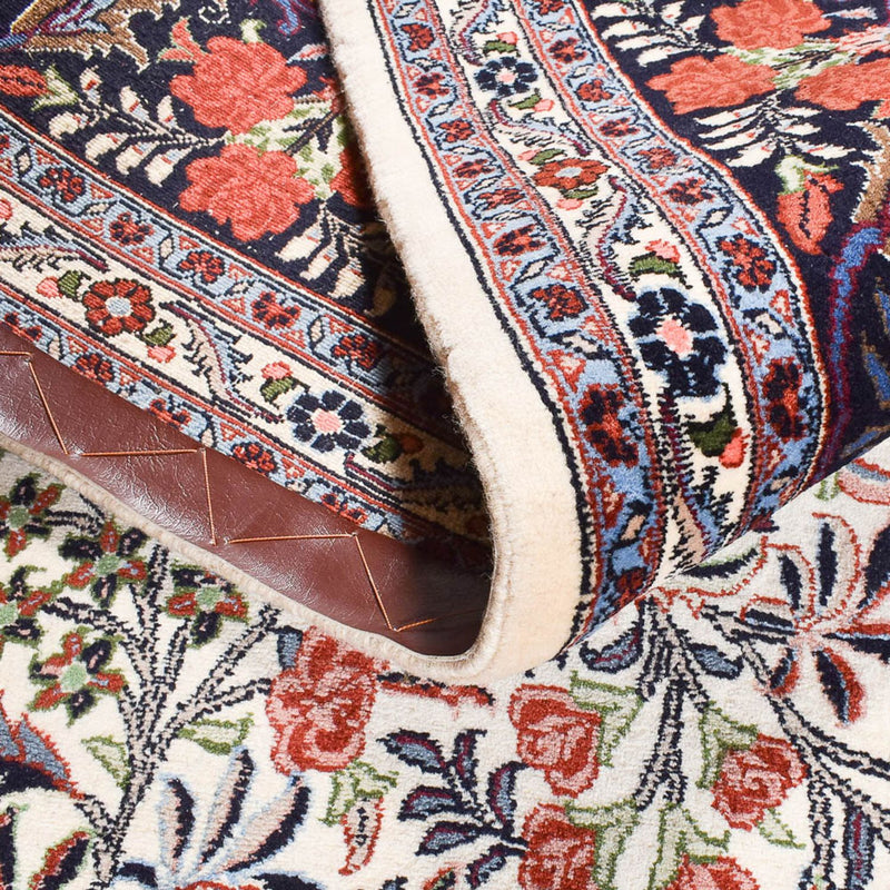 Persisk matta - Bijar - 318 x 203 cm - grädde