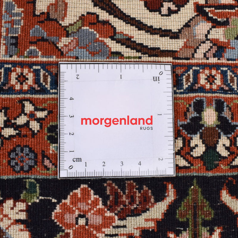 Persisk matta - Bijar - 292 x 204 cm - grädde