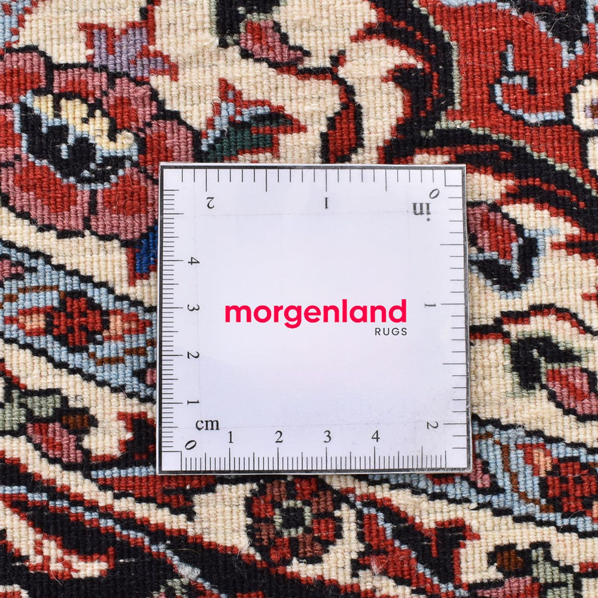 Persisk matta - Bijar runt  - 145 x 145 cm - röd