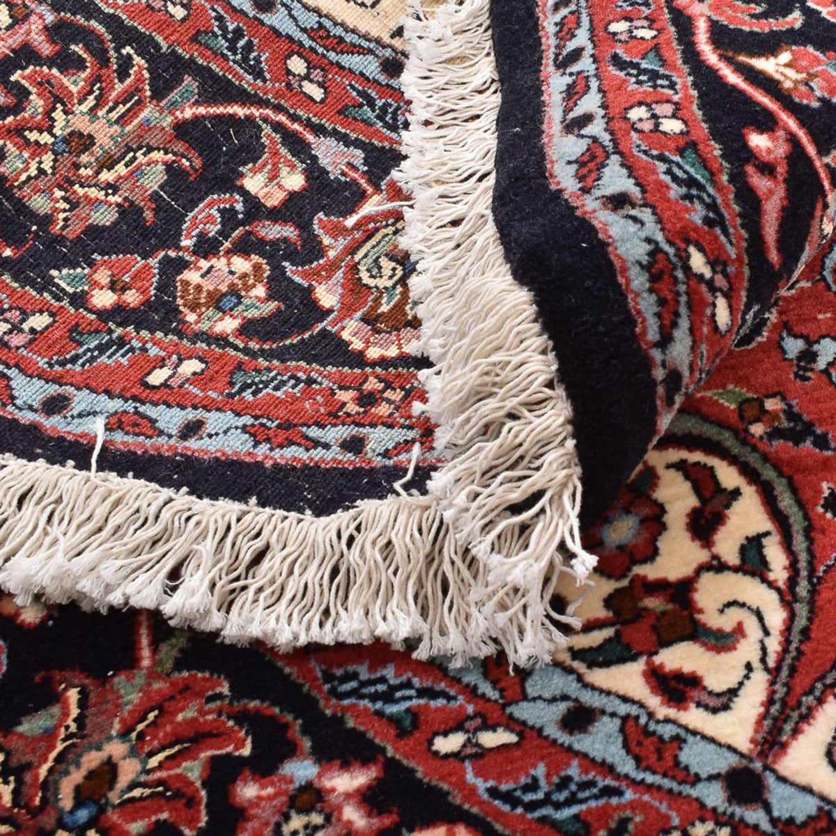 Persisk matta - Bijar runt  - 154 x 154 cm - röd