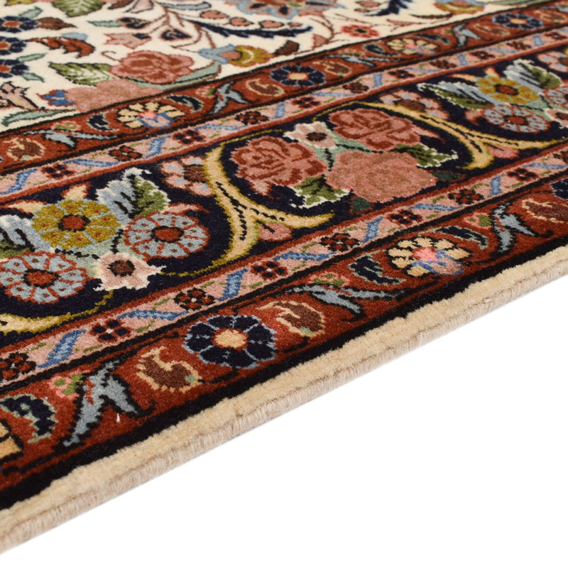 Persisk matta - Bijar - 206 x 137 cm - grädde