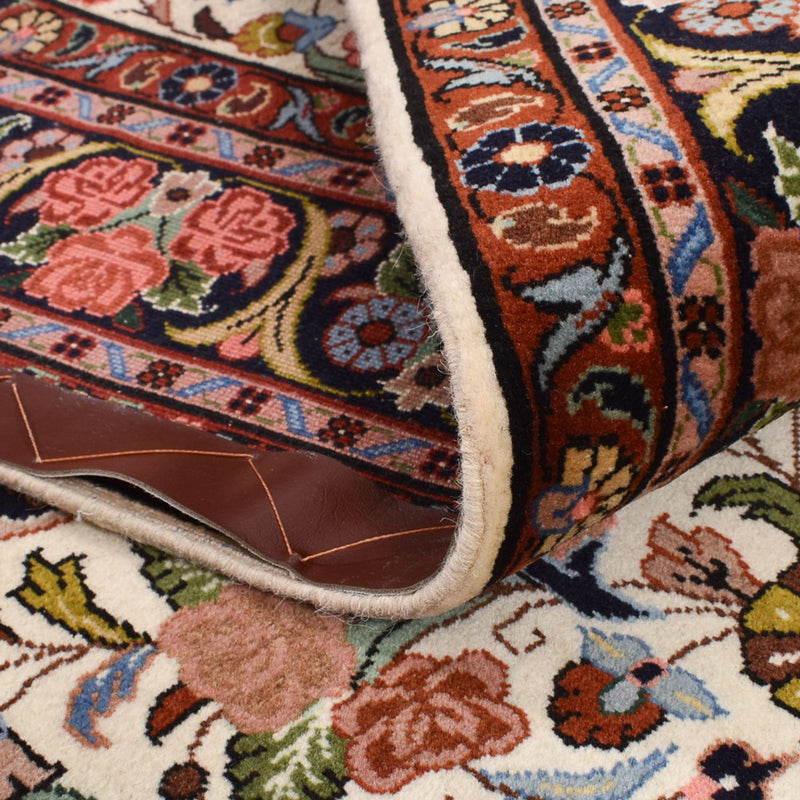 Persisk matta - Bijar - 206 x 137 cm - grädde