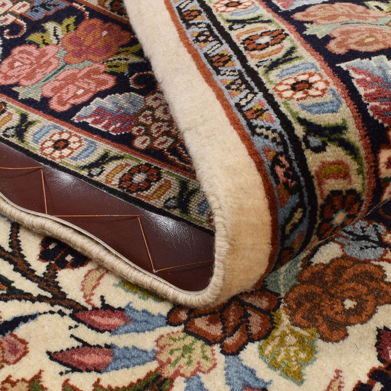 Persisk matta - Bijar - 210 x 140 cm - ljusbeige