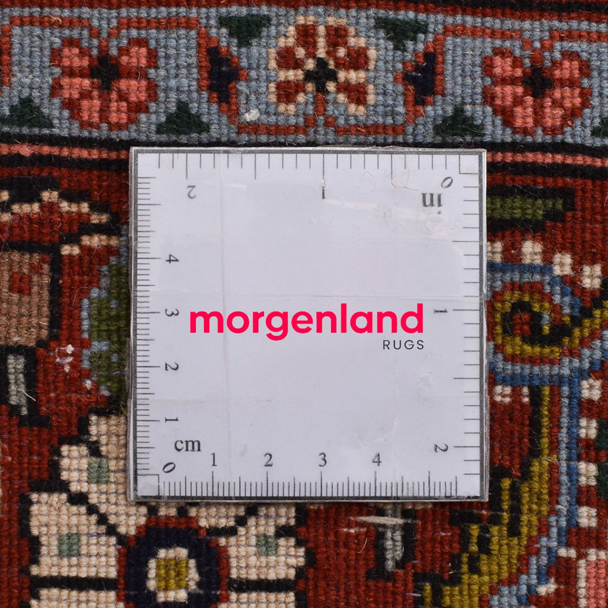 Persisk matta - Bijar - 215 x 137 cm - grädde