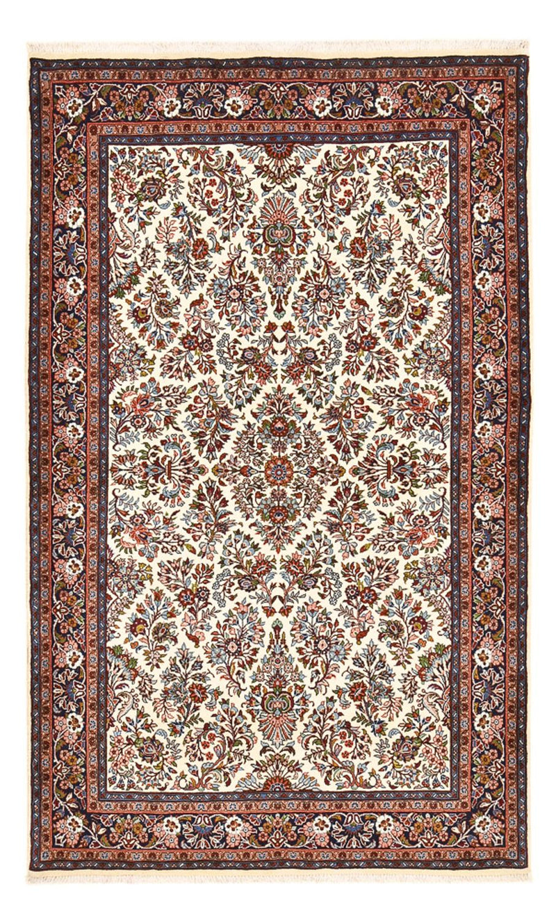 Persisk matta - Bijar - 226 x 135 cm - grädde