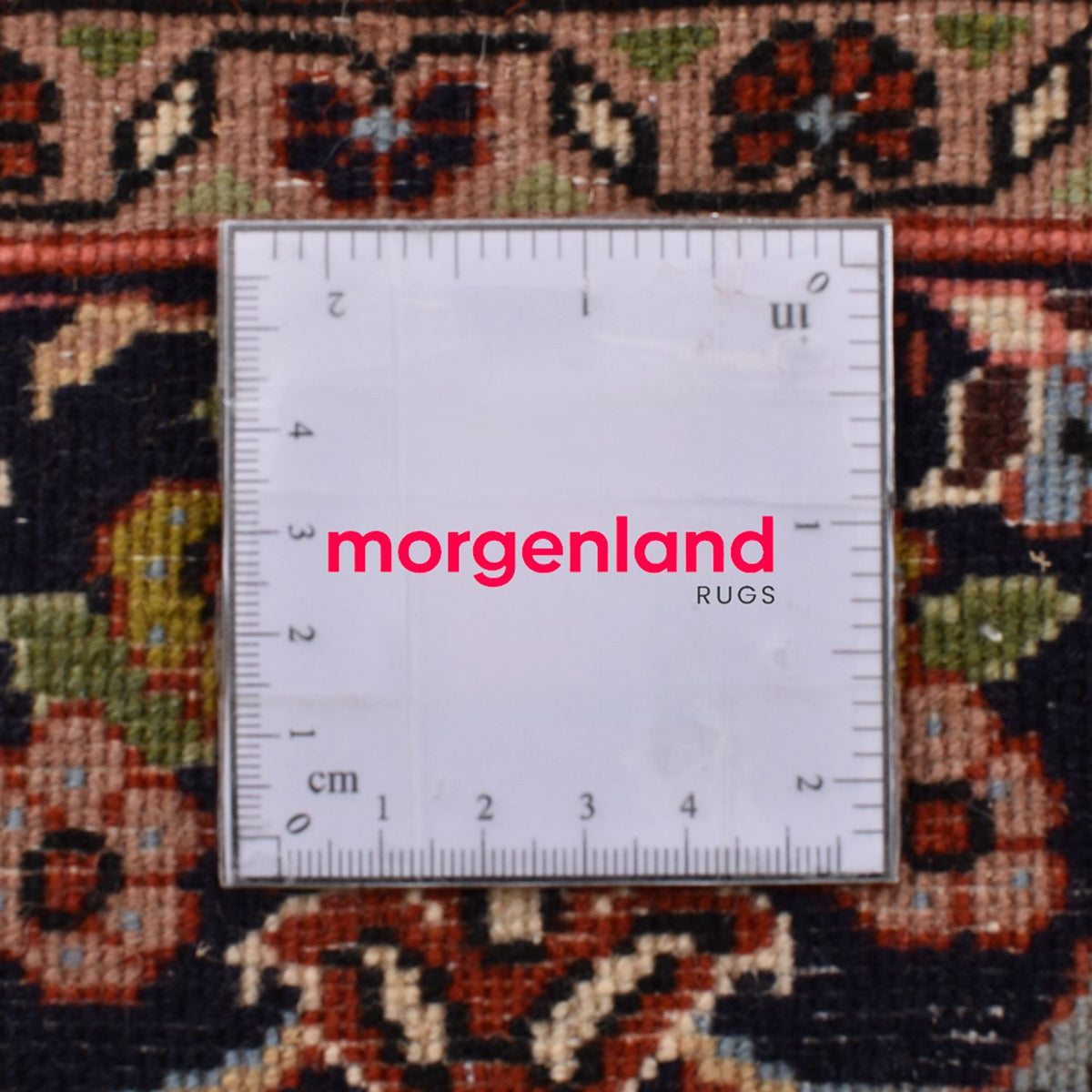 Persisk matta - Bijar - 205 x 135 cm - grädde