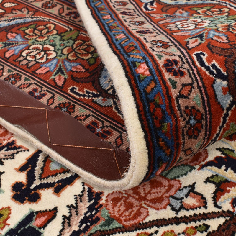 Persisk matta - Bijar - 220 x 132 cm - grädde