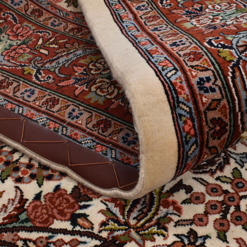 Persisk matta - Bijar - 208 x 137 cm - grädde