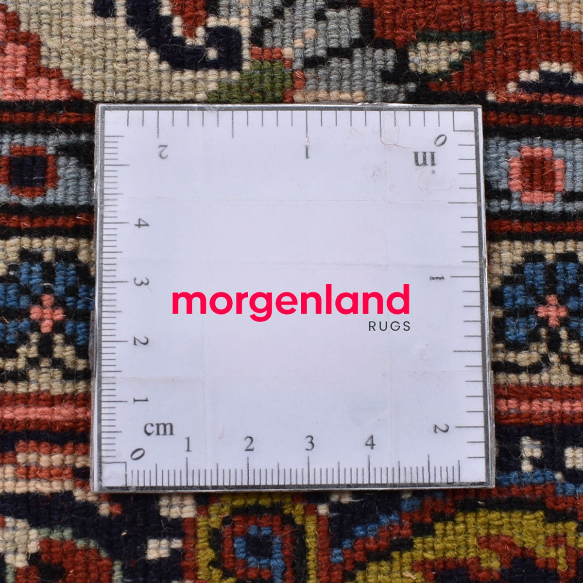 Persisk matta - Bijar - 214 x 140 cm - grädde