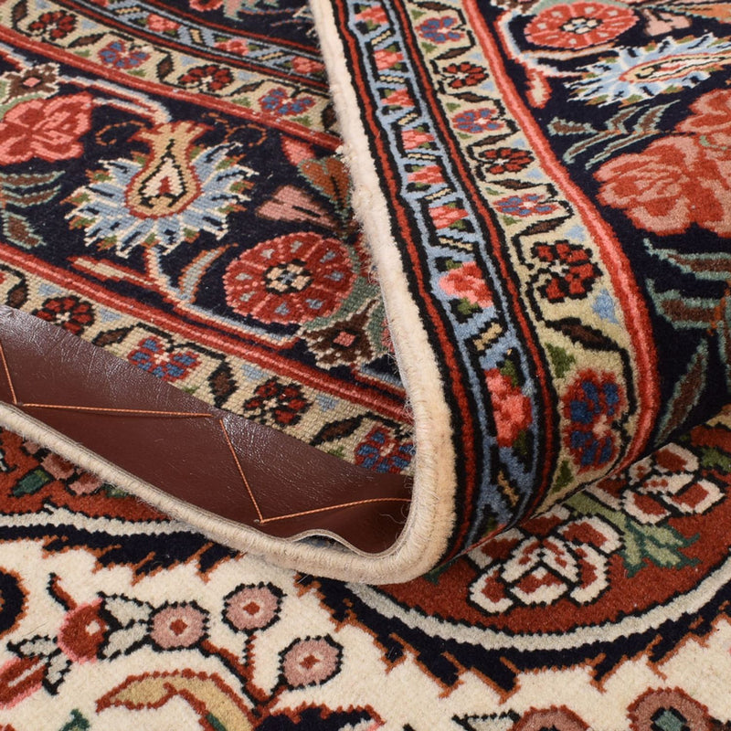 Persisk matta - Bijar - 218 x 139 cm - grädde