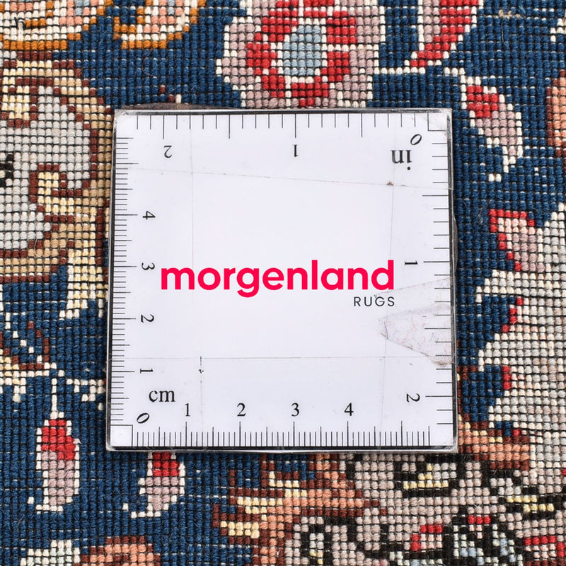 Persisk matta - Tabriz - Royal - 91 x 59 cm - mörkblå