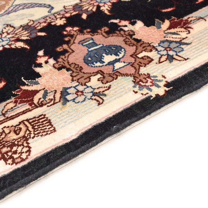 Persisk matta - Tabriz - Royal - 90 x 60 cm - mörkblå