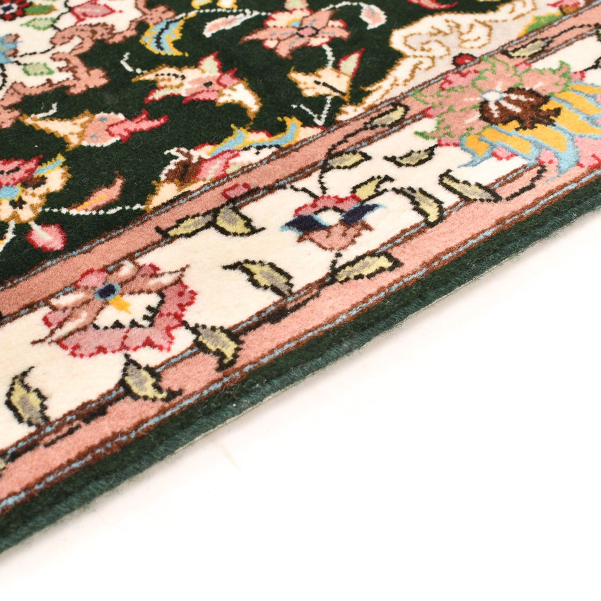 Persisk matta - Tabriz - Royal - 90 x 60 cm - mörkblå