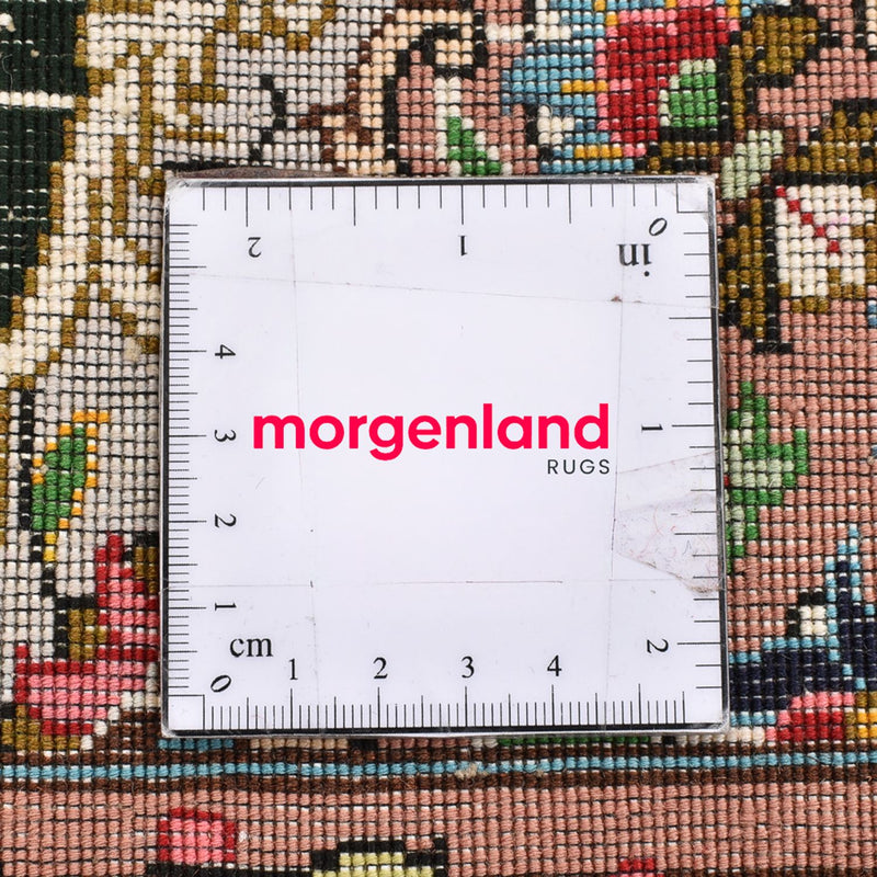 Persisk matta - Tabriz - Royal - 90 x 60 cm - mörkblå