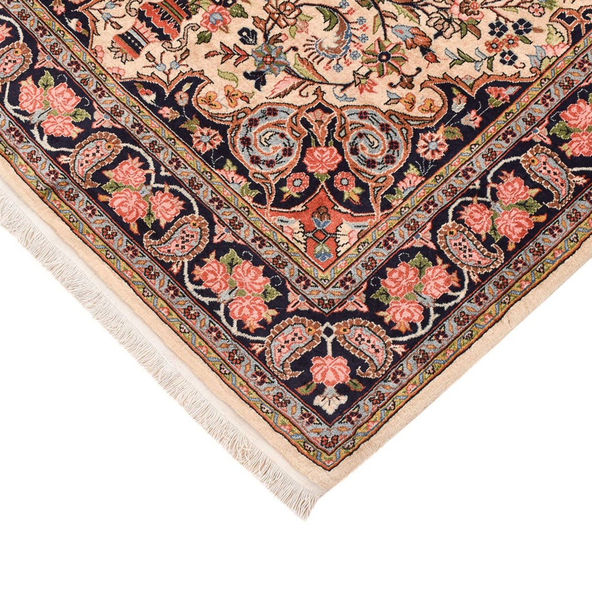 Persisk matta - Bijar - 212 x 137 cm - sand