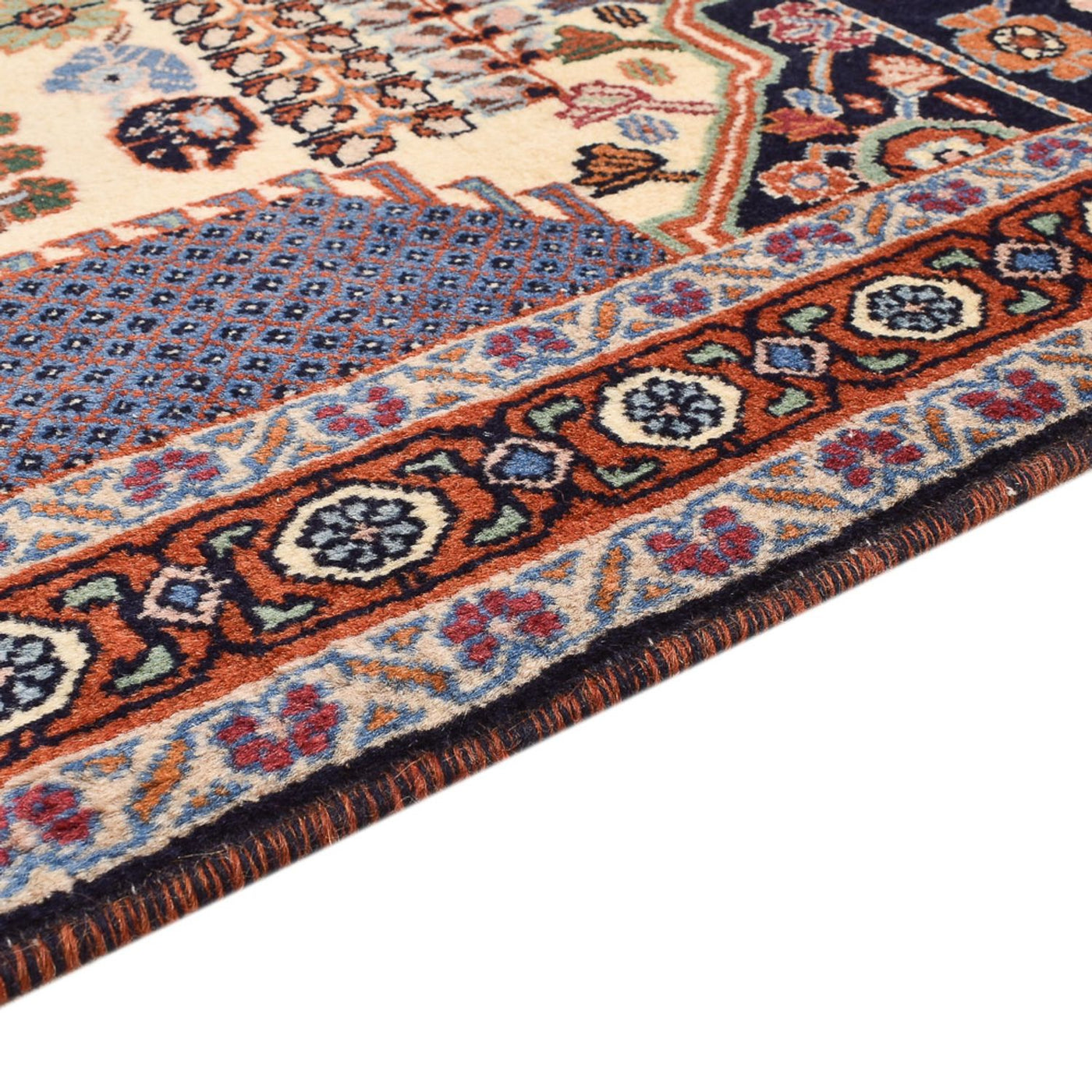 Gabbeh-matta - Kashkuli Persiska - 183 x 140 cm - flerfärgad