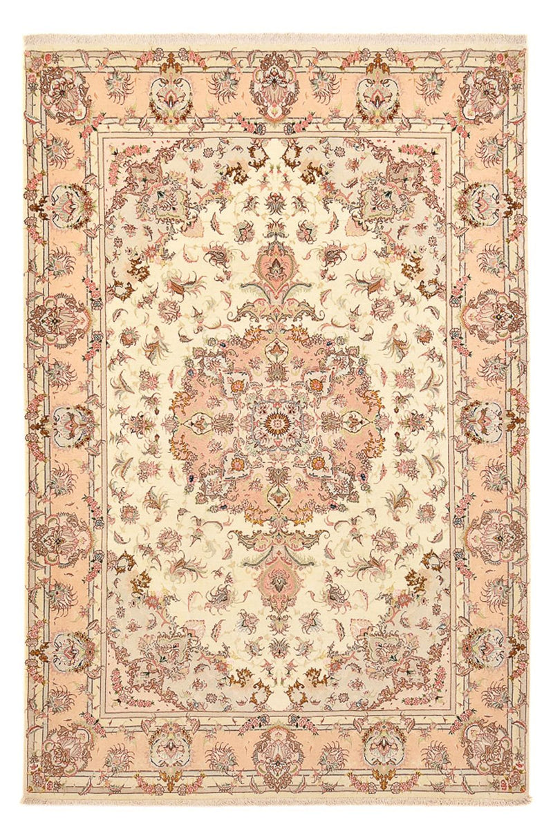 Persisk matta - Tabriz - Royal - 312 x 202 cm - mörk beige