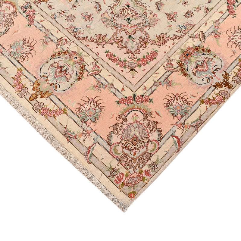 Persisk matta - Tabriz - Royal - 312 x 202 cm - mörk beige