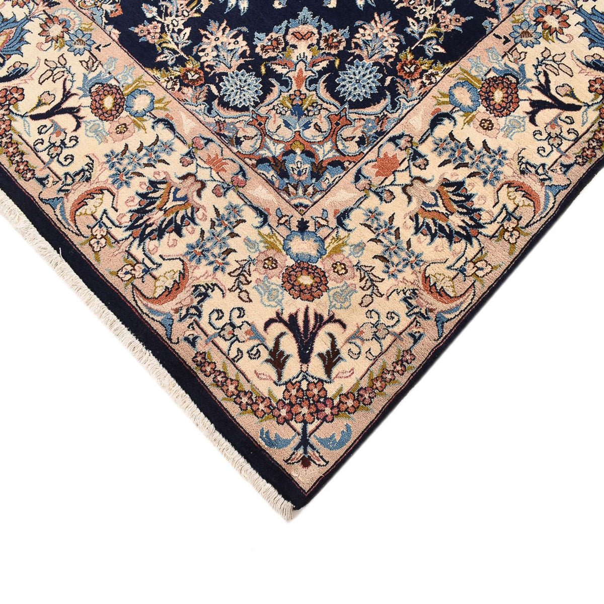 Persisk matta - Classic kvadrat  - 200 x 198 cm - mörkblå