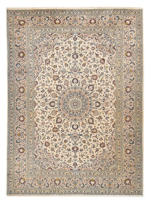 Persiska mattor - Keshan - Kungliga - 347 x 246 cm - sand