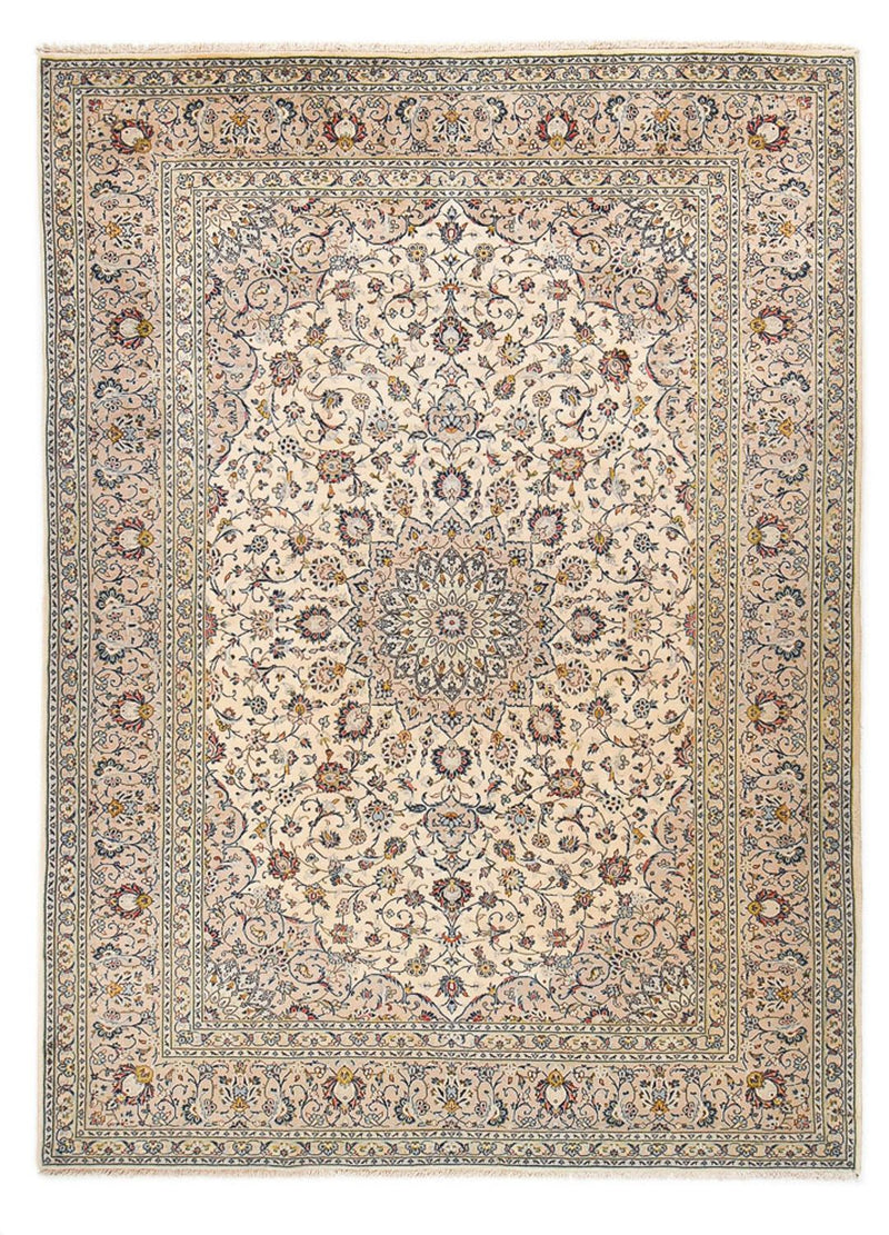 Persiska mattor - Keshan - Kungliga - 347 x 246 cm - sand