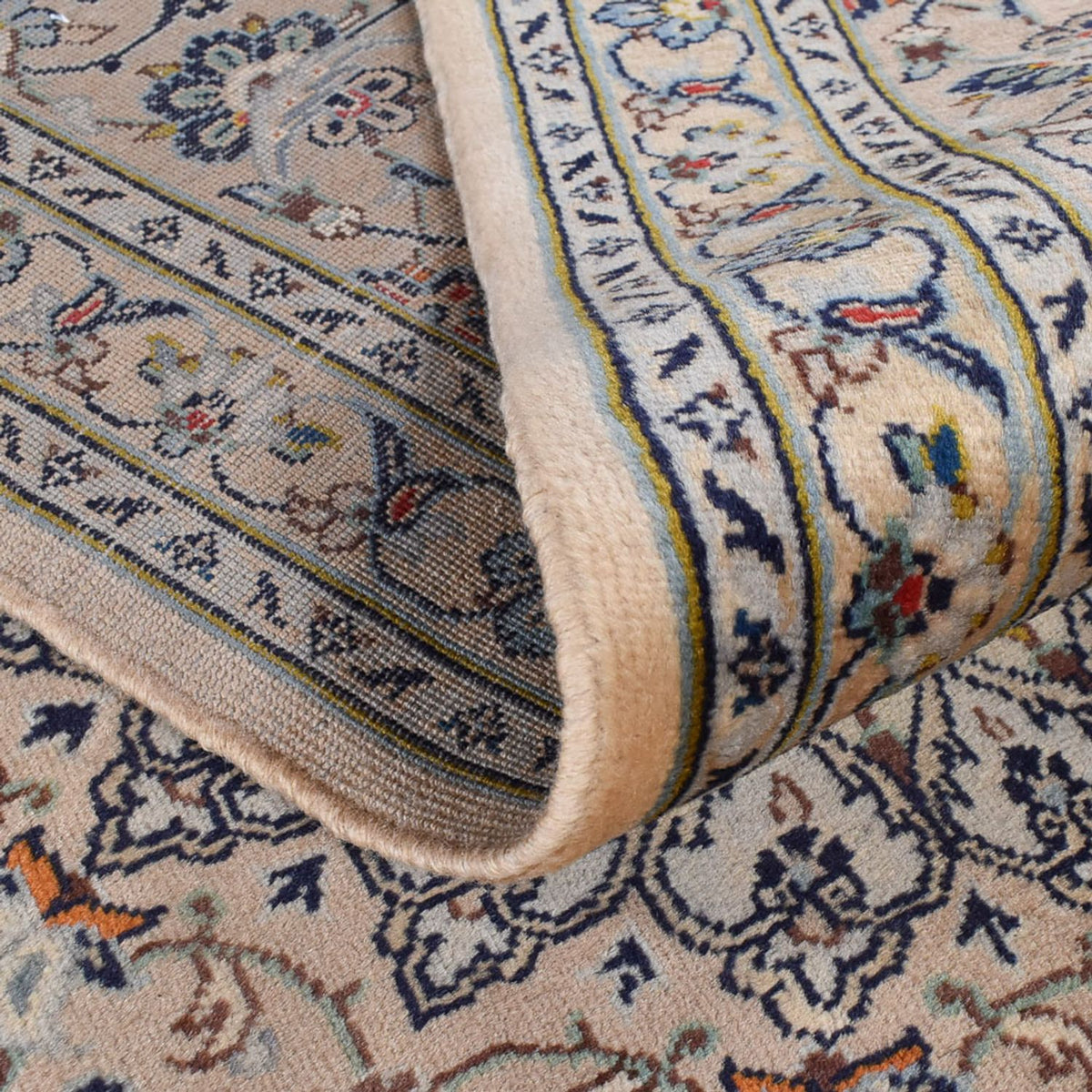 Persiska mattor - Keshan - Kungliga - 347 x 246 cm - sand