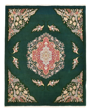Persisk matta - Tabriz - Royal - 250 x 200 cm - grön