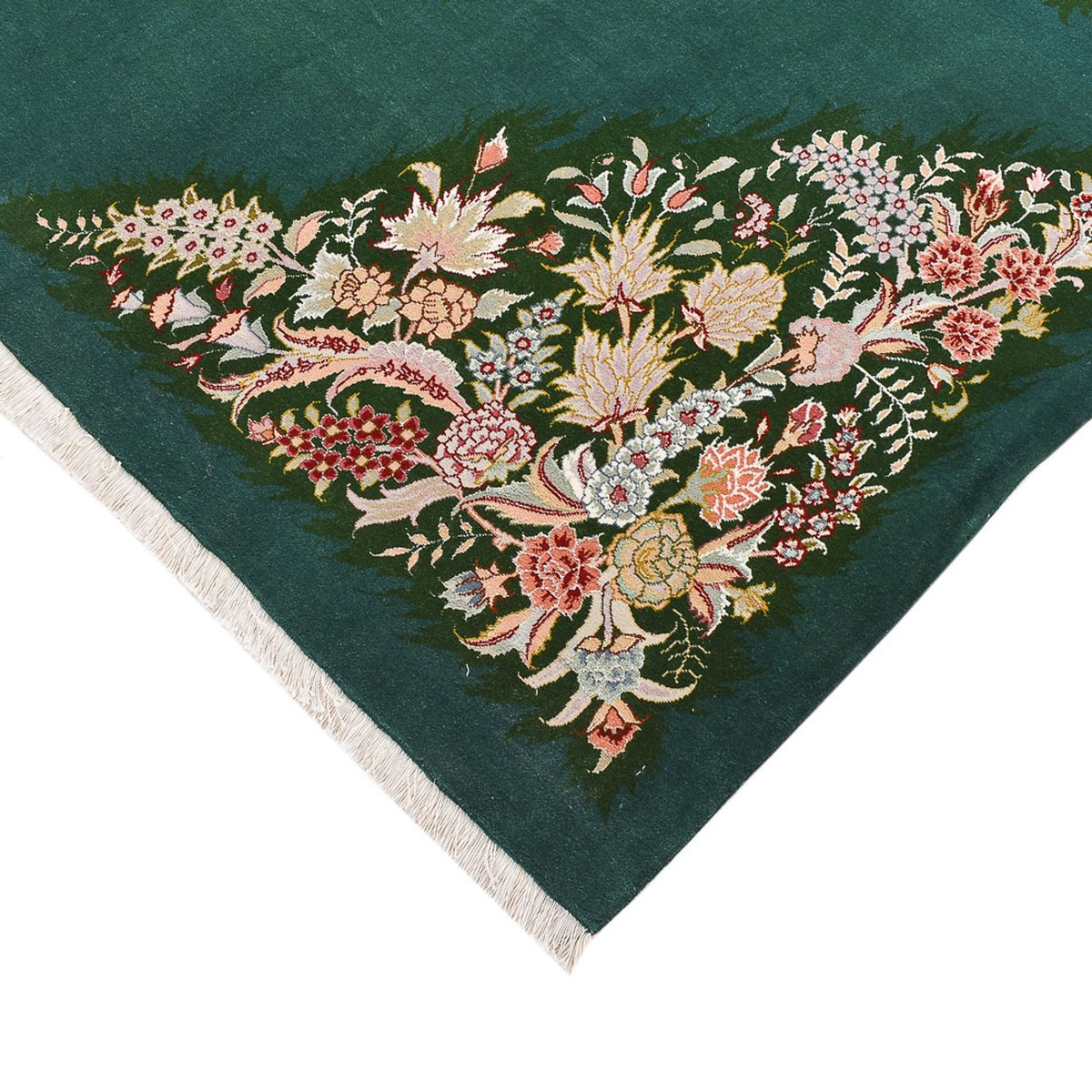 Persisk matta - Tabriz - Royal - 250 x 200 cm - grön