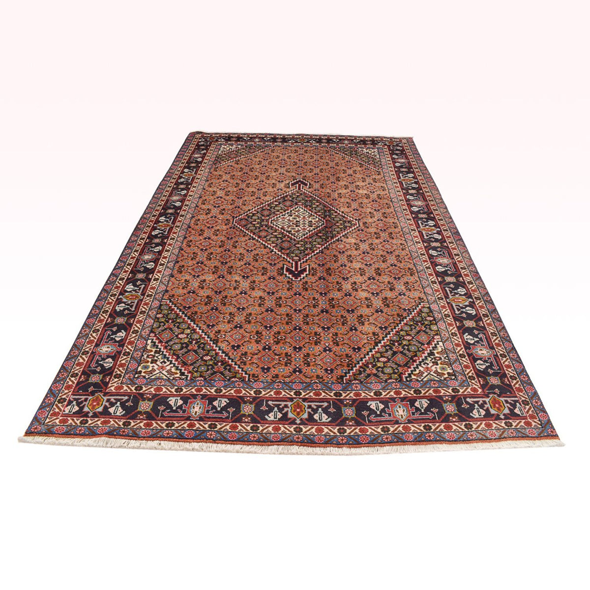 Persisk matta - Nomadic - 300 x 195 cm - ljusröd