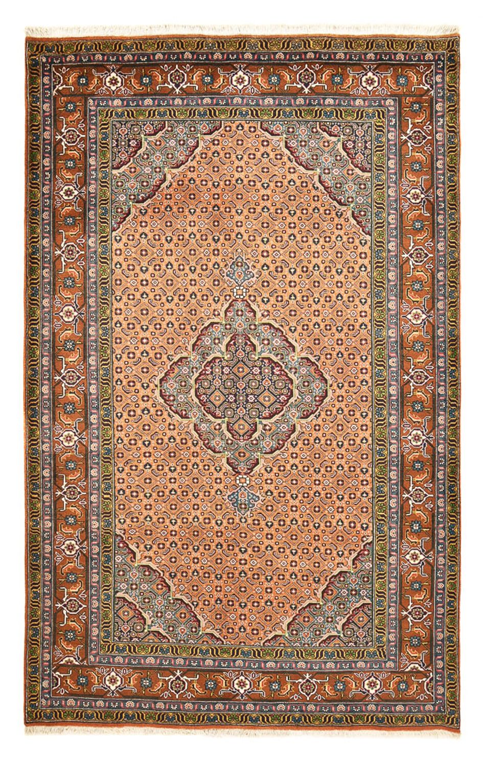 Persisk matta - Nomadic - 304 x 198 cm - mörk beige