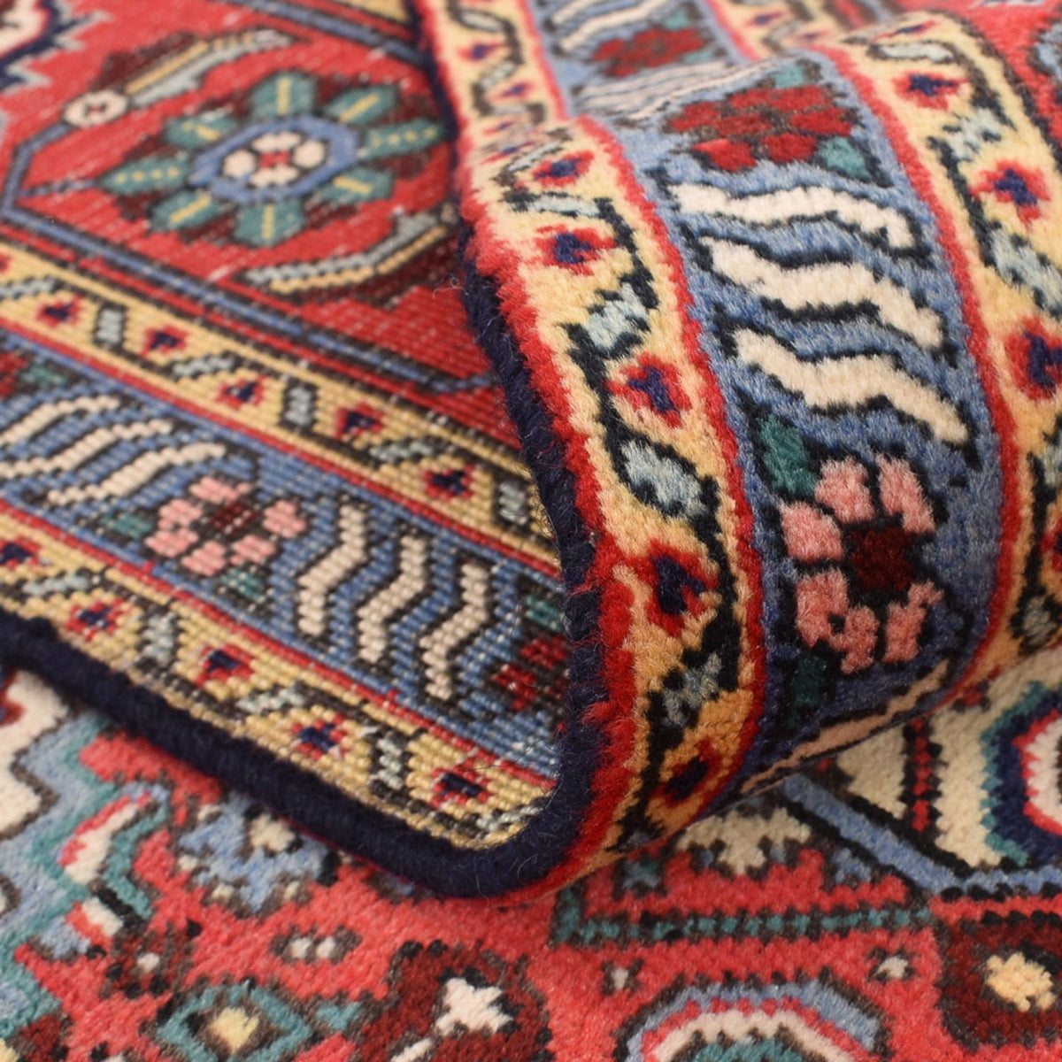 Persisk matta - Nomadic - 287 x 196 cm - bordeaux röd