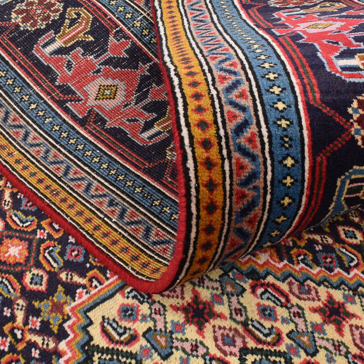 Persisk matta - Nomadic - 297 x 199 cm - ljusröd