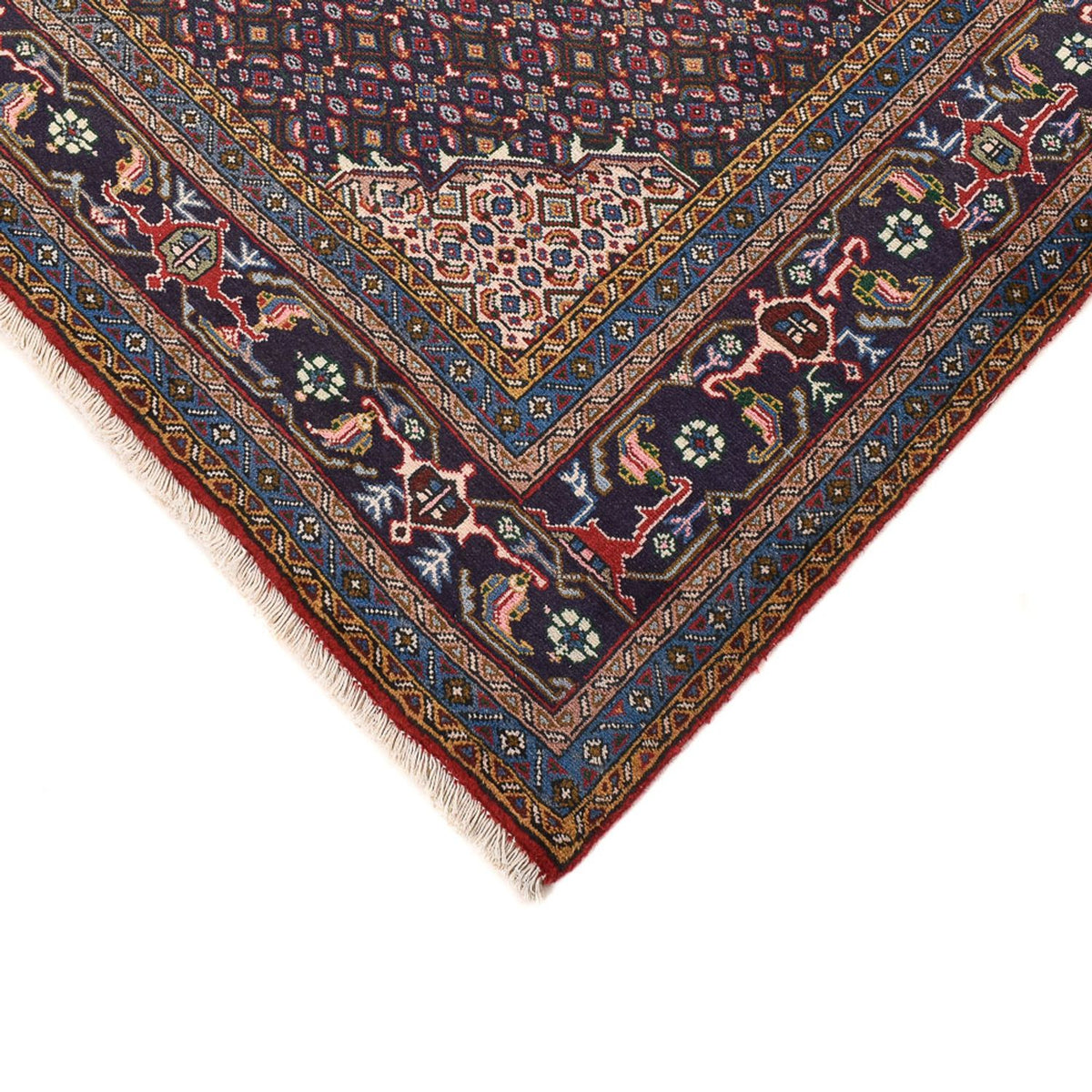 Persisk matta - Nomadic - 287 x 192 cm - bordeaux röd