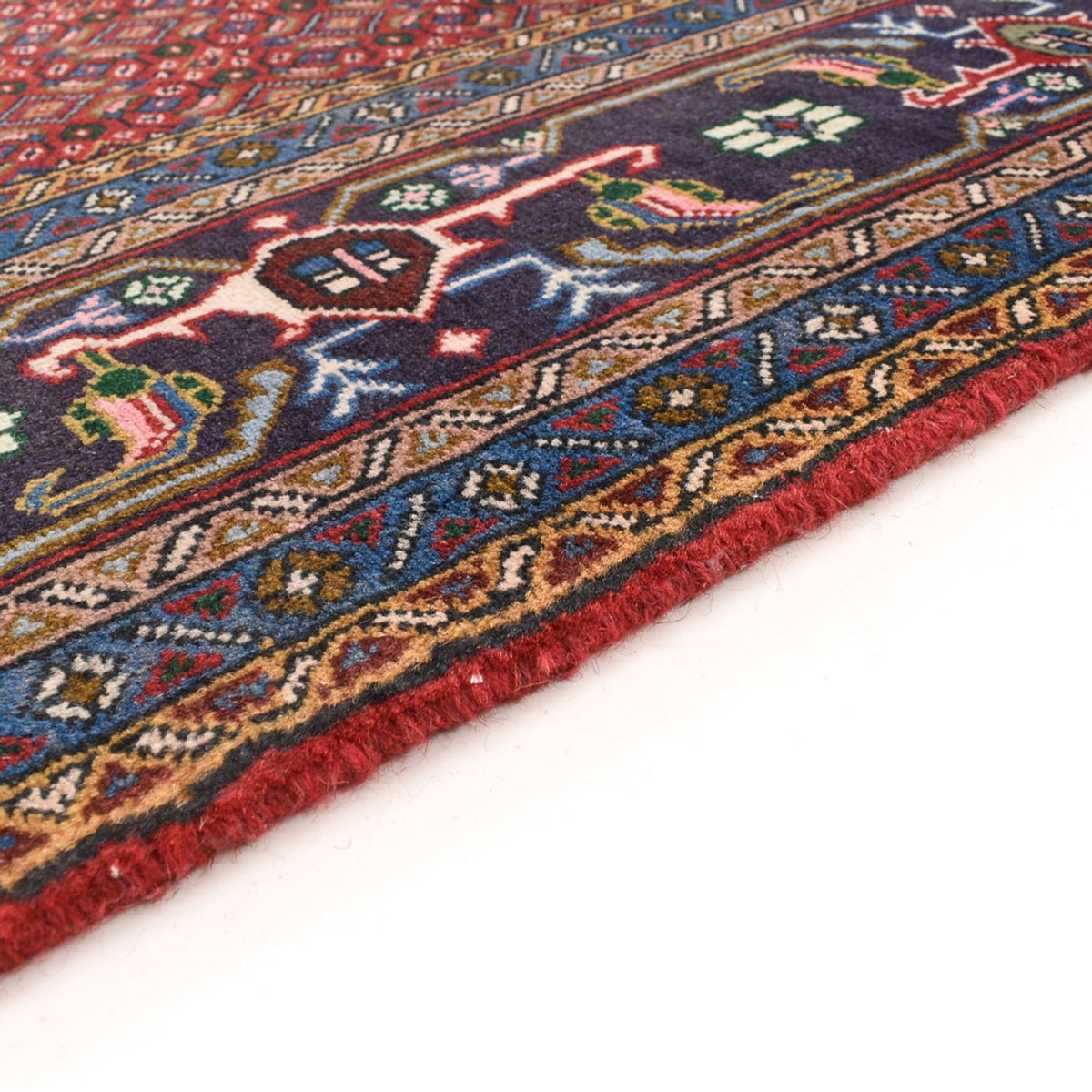 Persisk matta - Nomadic - 287 x 192 cm - bordeaux röd