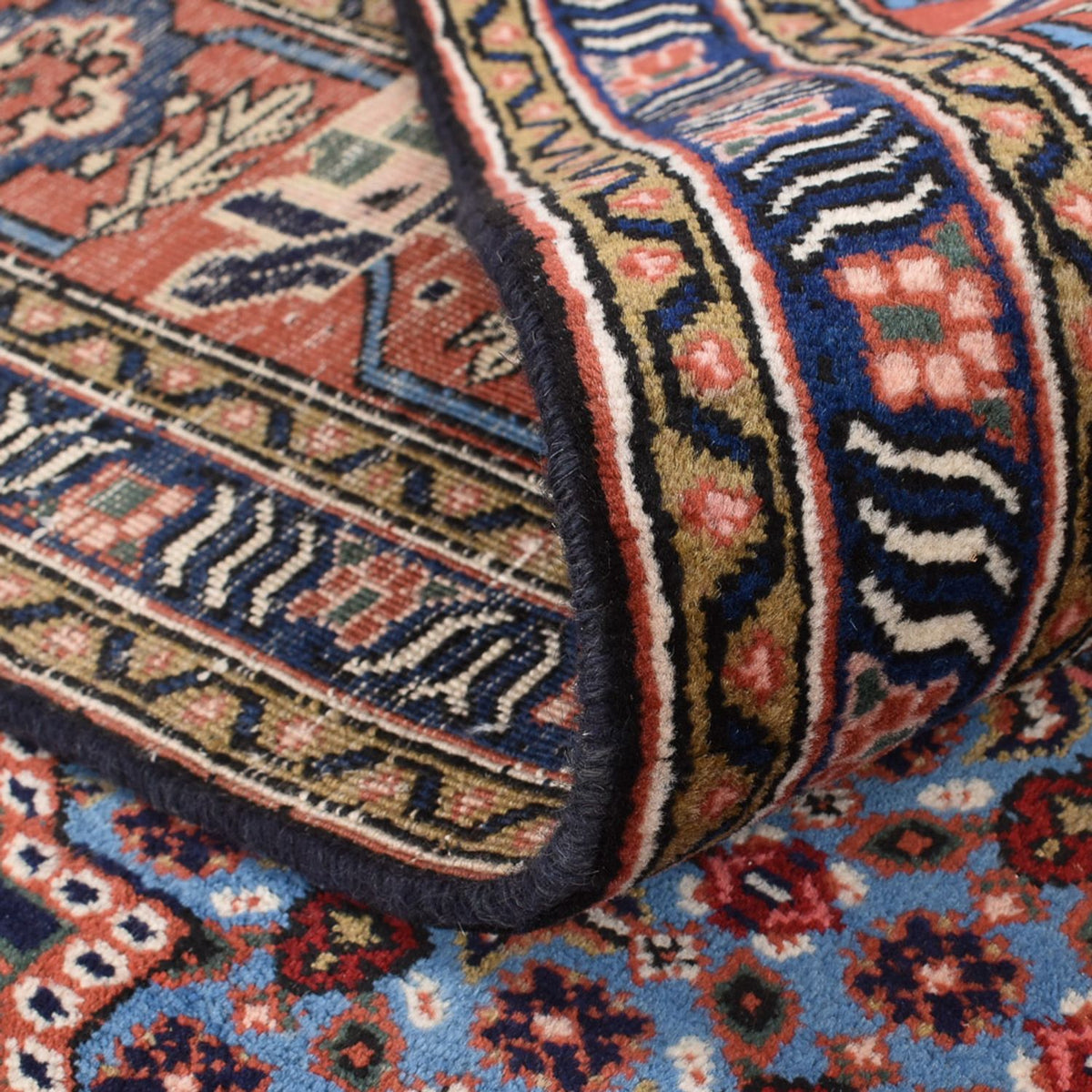 Persisk matta - Nomadic - 293 x 221 cm - mörk beige