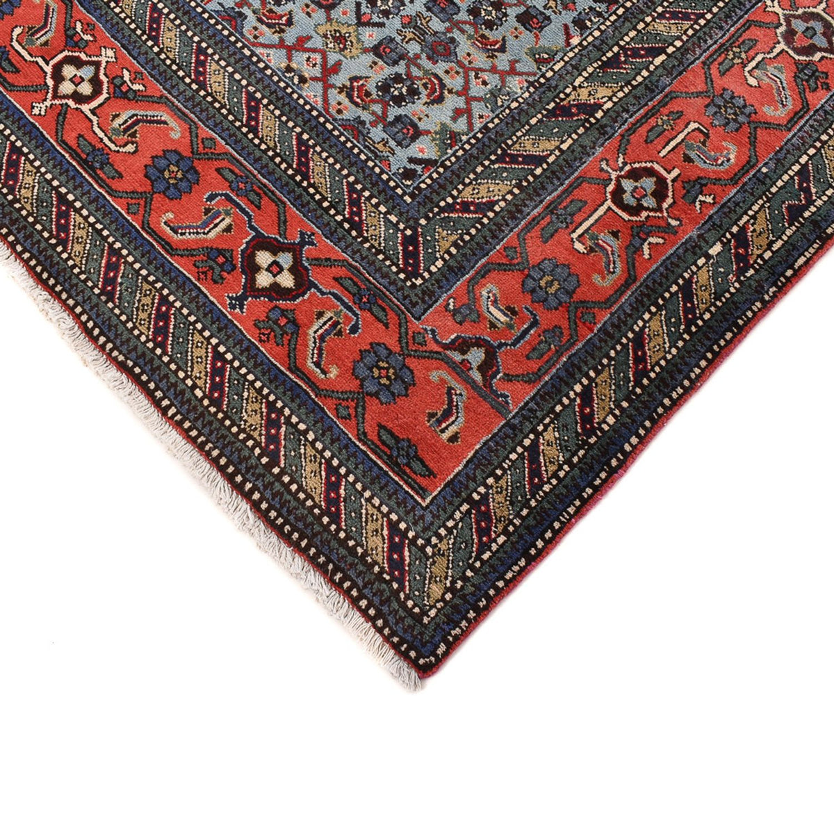 Persisk matta - Nomadic - 310 x 232 cm - ljusblå