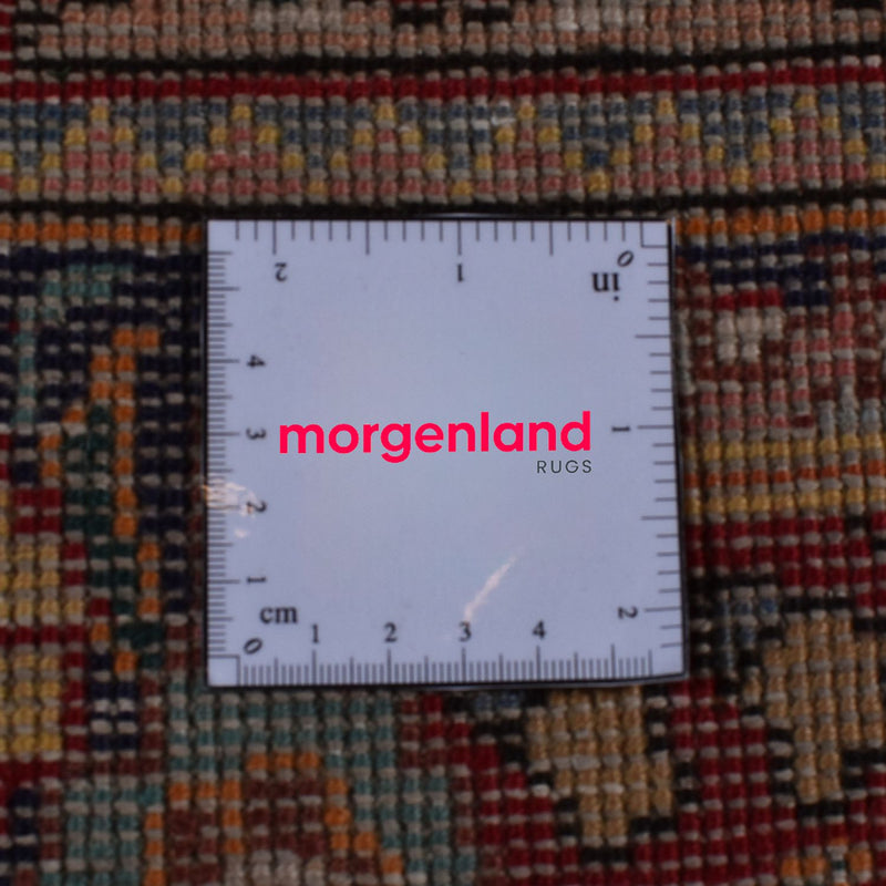 Persisk matta - Nomadic - 300 x 204 cm - mörkröd