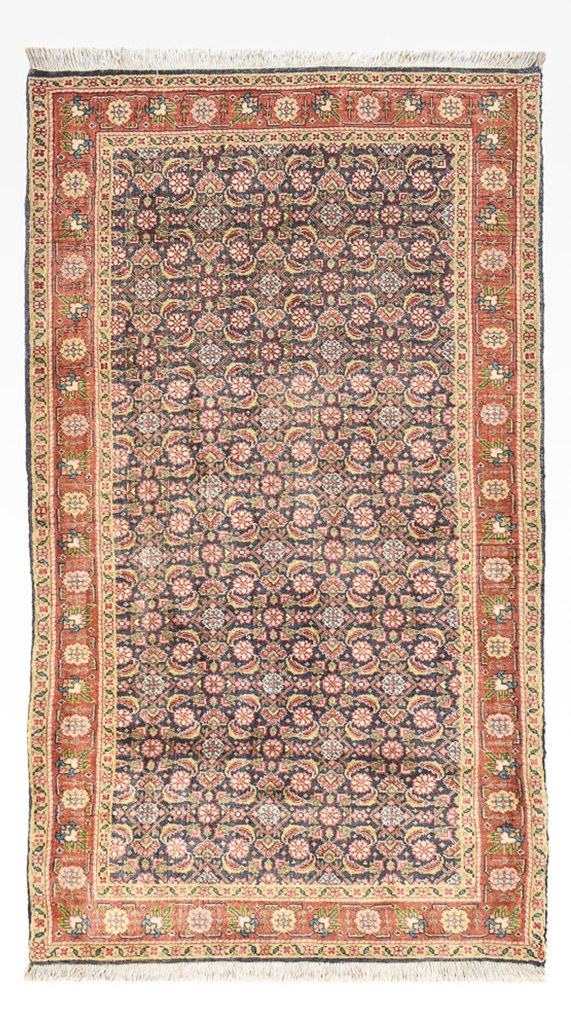 Persisk matta - Tabriz - 162 x 86 cm - mörk beige