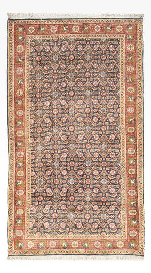 Persisk matta - Tabriz - 162 x 86 cm - mörk beige